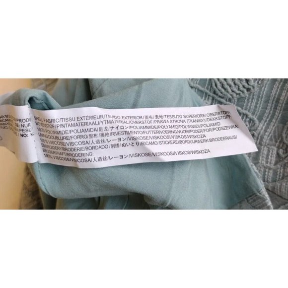 Just One Answer Skirt Womens XS Mini Front Side Slit Embroidered - Picture 10 of 16